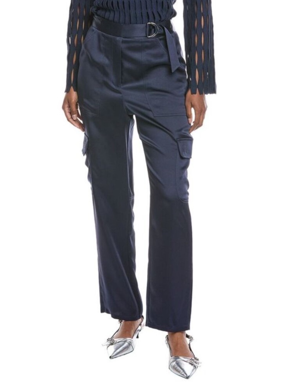 Simkhai Womens Carolina Utility Pant, Blue